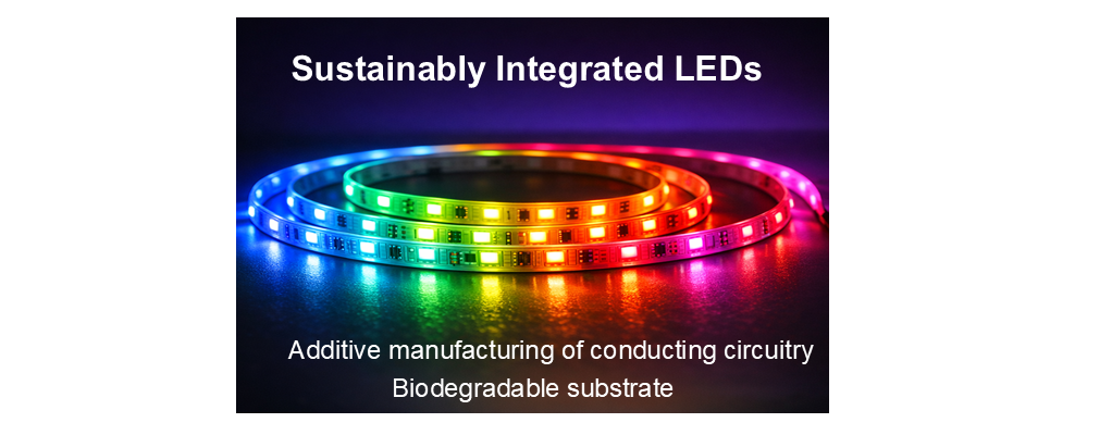 Sharp Led Using Substrate Integration of LEDs on renewable substrates using additive ...